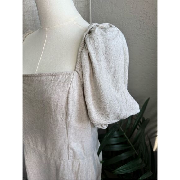 Abercrombie & Fitch Cream Mini Dress - Picture 3 of 8